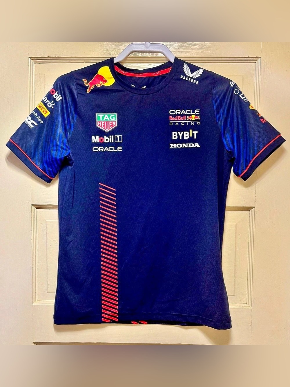 Castore Red Bull Racing Team Jersey Blue & Black Youth XL